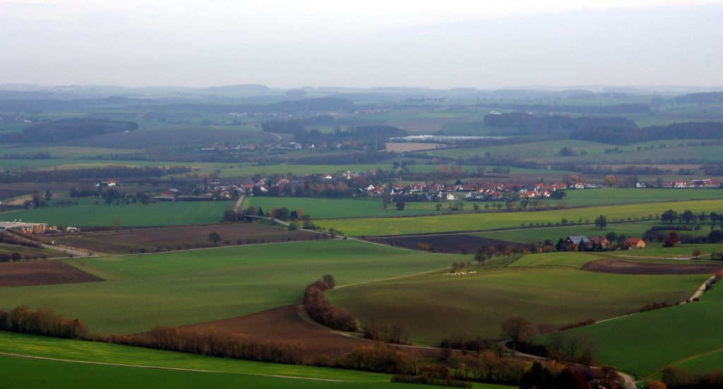 Auf dem Balkon Hohenlohes