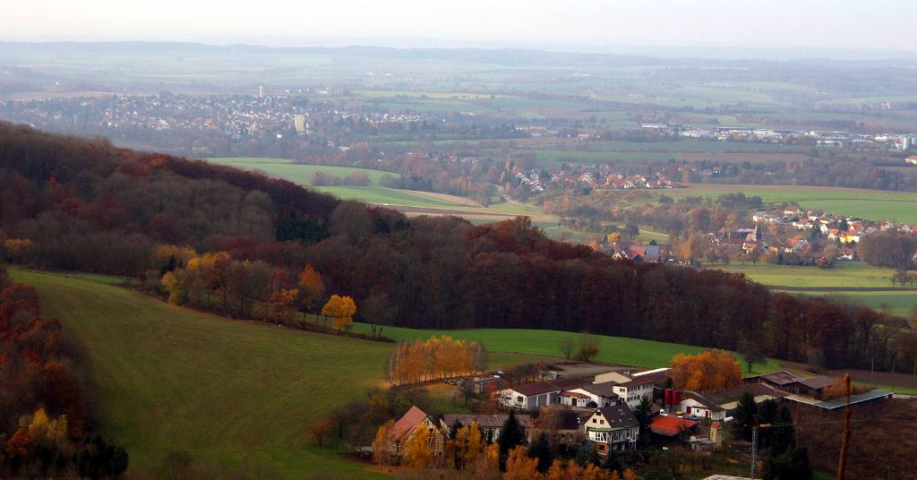 Auf dem Balkon Hohenlohes