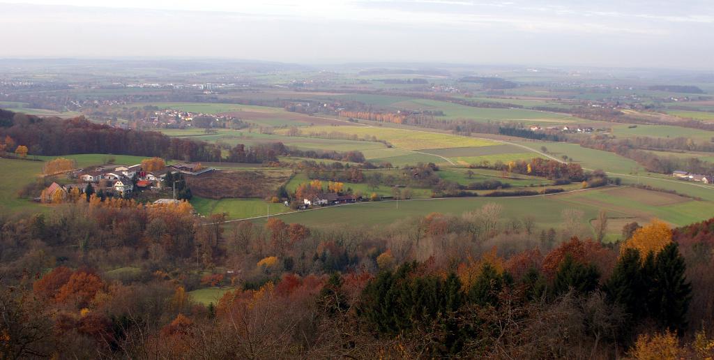 Auf dem Balkon Hohenlohes