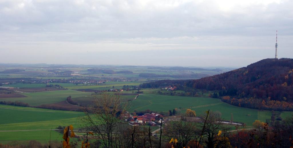 Auf dem Balkon Hohenlohes