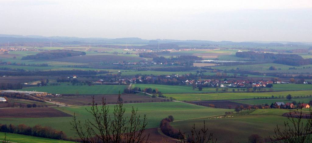 Auf dem Balkon Hohenlohes