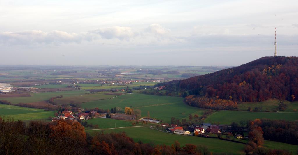 Auf dem Balkon Hohenlohes